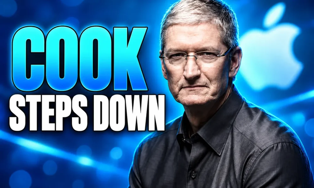 Tim Cook steps down Apple CEO Ternus