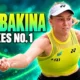 Elena Rybakina WTA world No. 1 after US Open