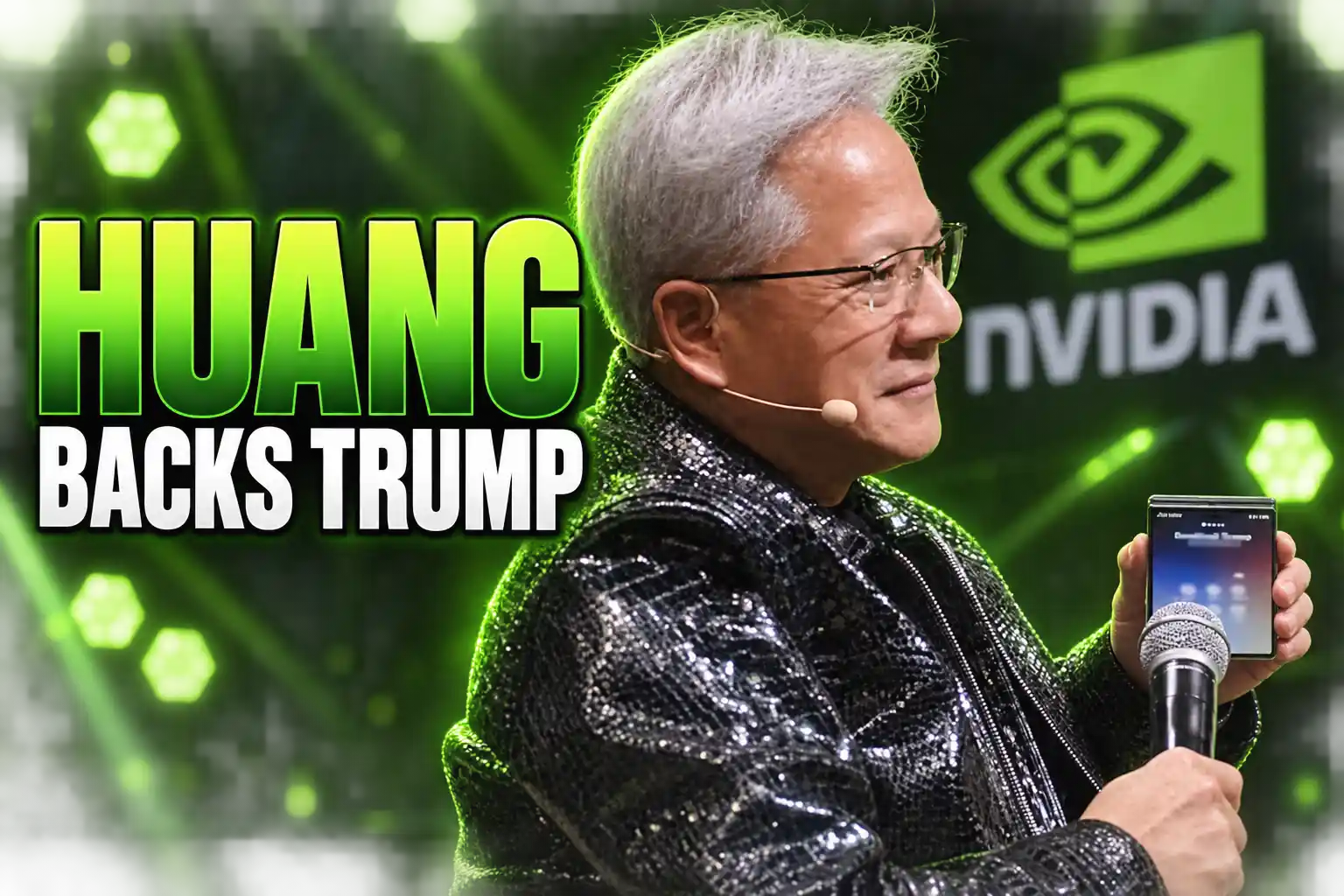 Jensen Huang Trump All-In Summit AI safety call