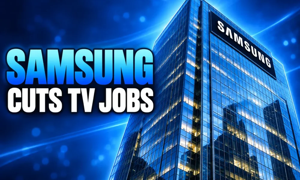 Samsung India cuts 80-100 TV jobs