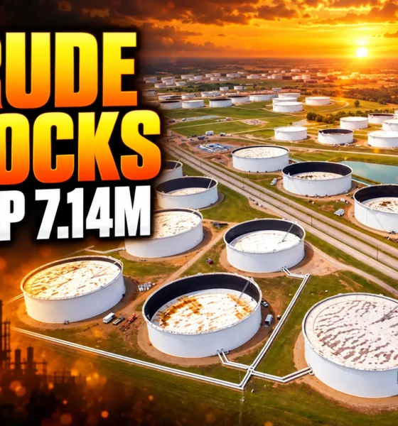 U.S. crude inventories jump 7.14 million barrels