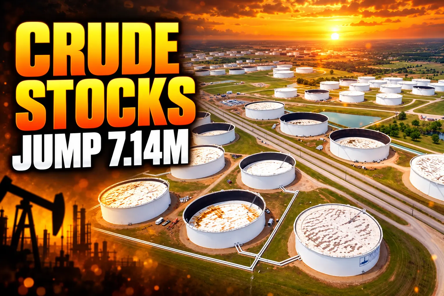 U.S. crude inventories jump 7.14 million barrels