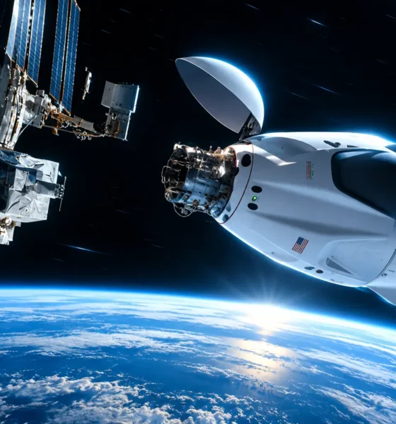 Crew-13 Dragon docks ISS in 7 hours 55 minutes