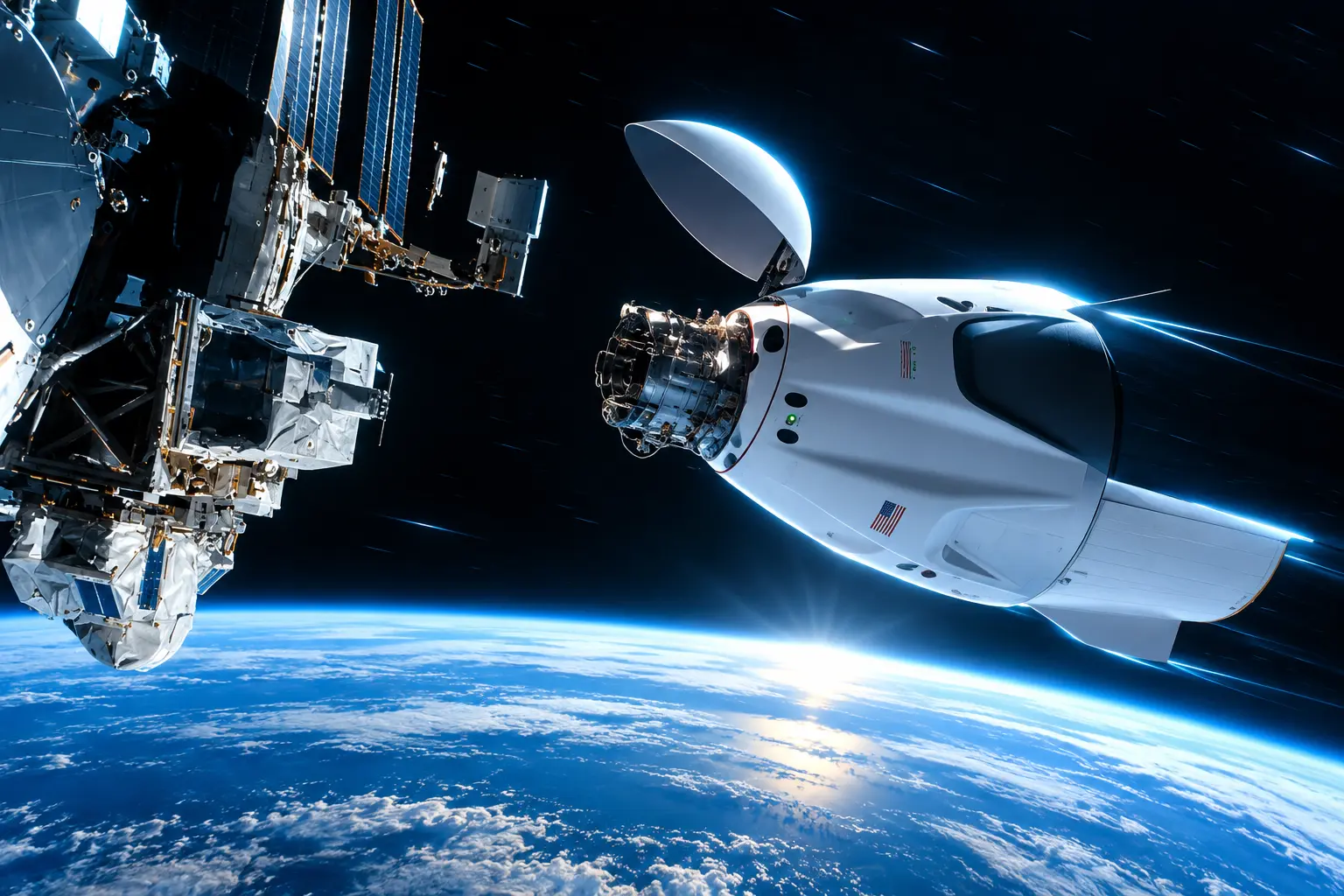 Crew-13 Dragon fastest US station docking