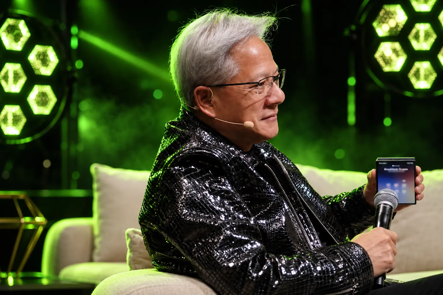 Jensen Huang Trump All-In Summit AI safety call
