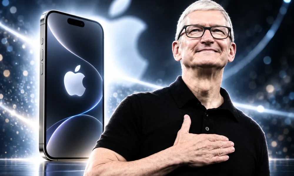 Tim Cook exits Apple still built on iPhone