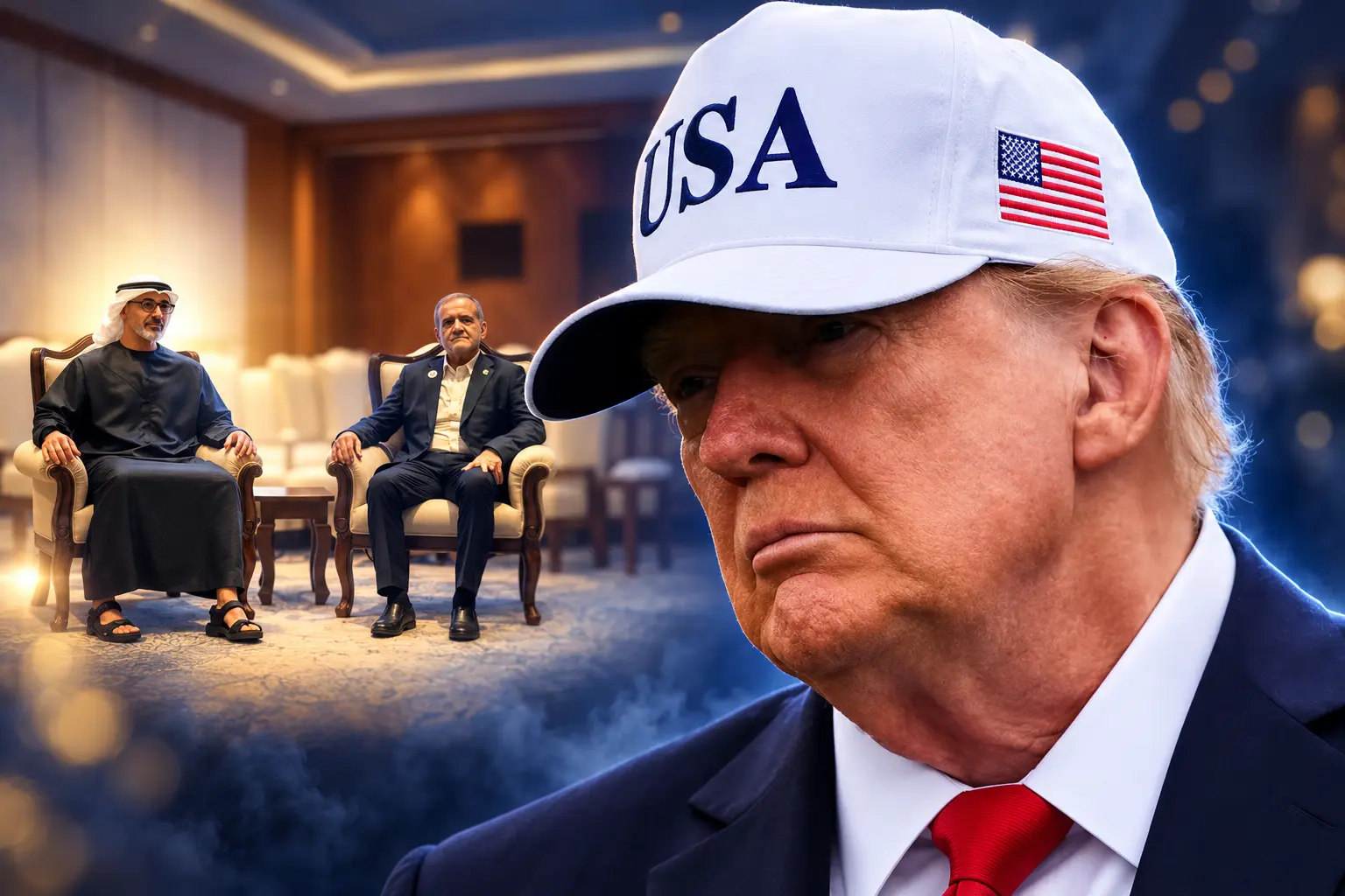 Trump response to Iran UAE talks at BRICS