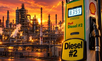 AAA record diesel price $6.23 a gallon