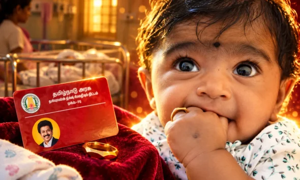 Coimbatore 2647 newborns one-gram gold rings