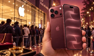 Delhi man sells gold for burgundy iPhone