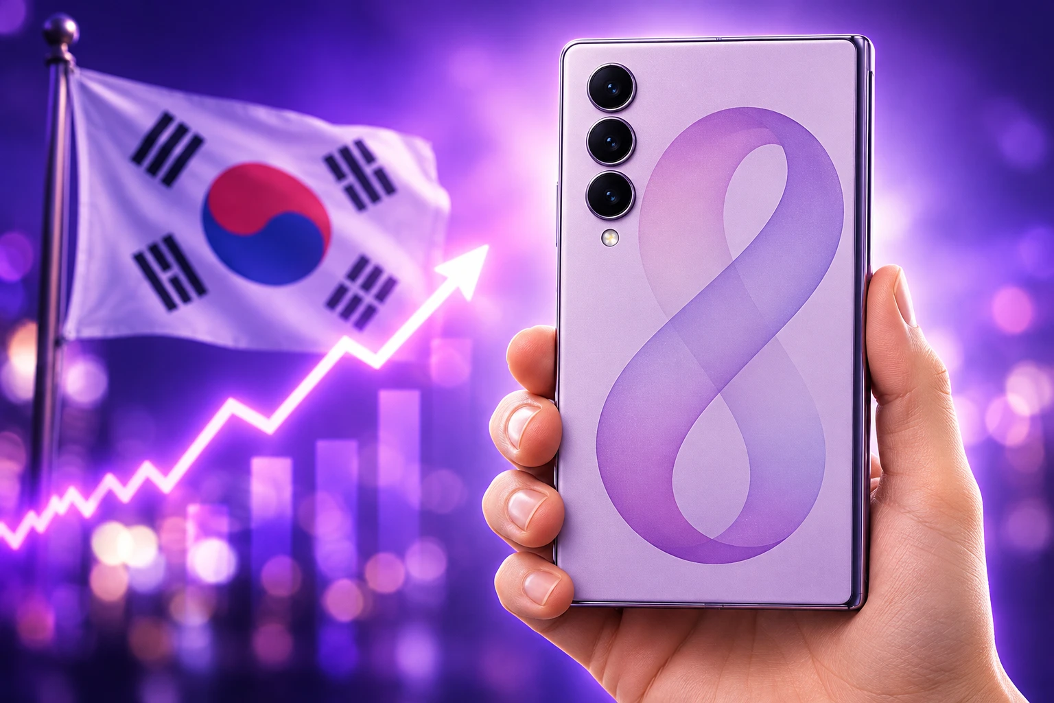 Galaxy Z Fold 8 Korea sales rise 10 percent