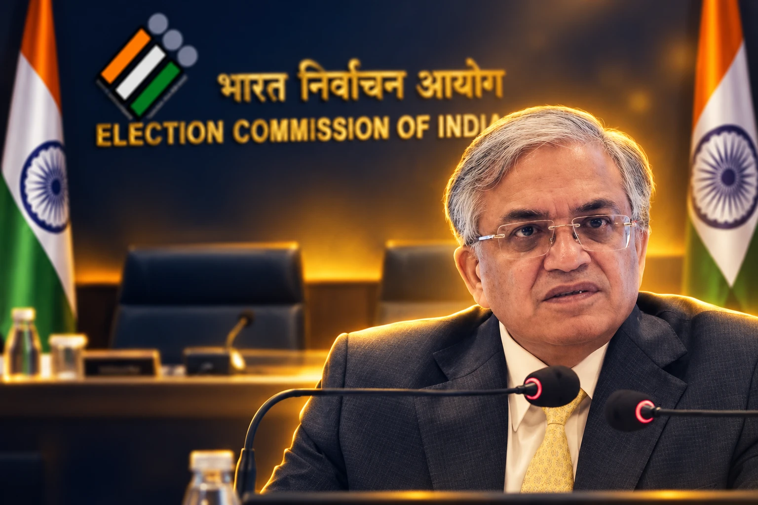Gyanesh Kumar 14 objections Election Commission file