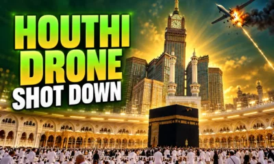 Houthi drone intercepted south of Mecca Saudi air defenses