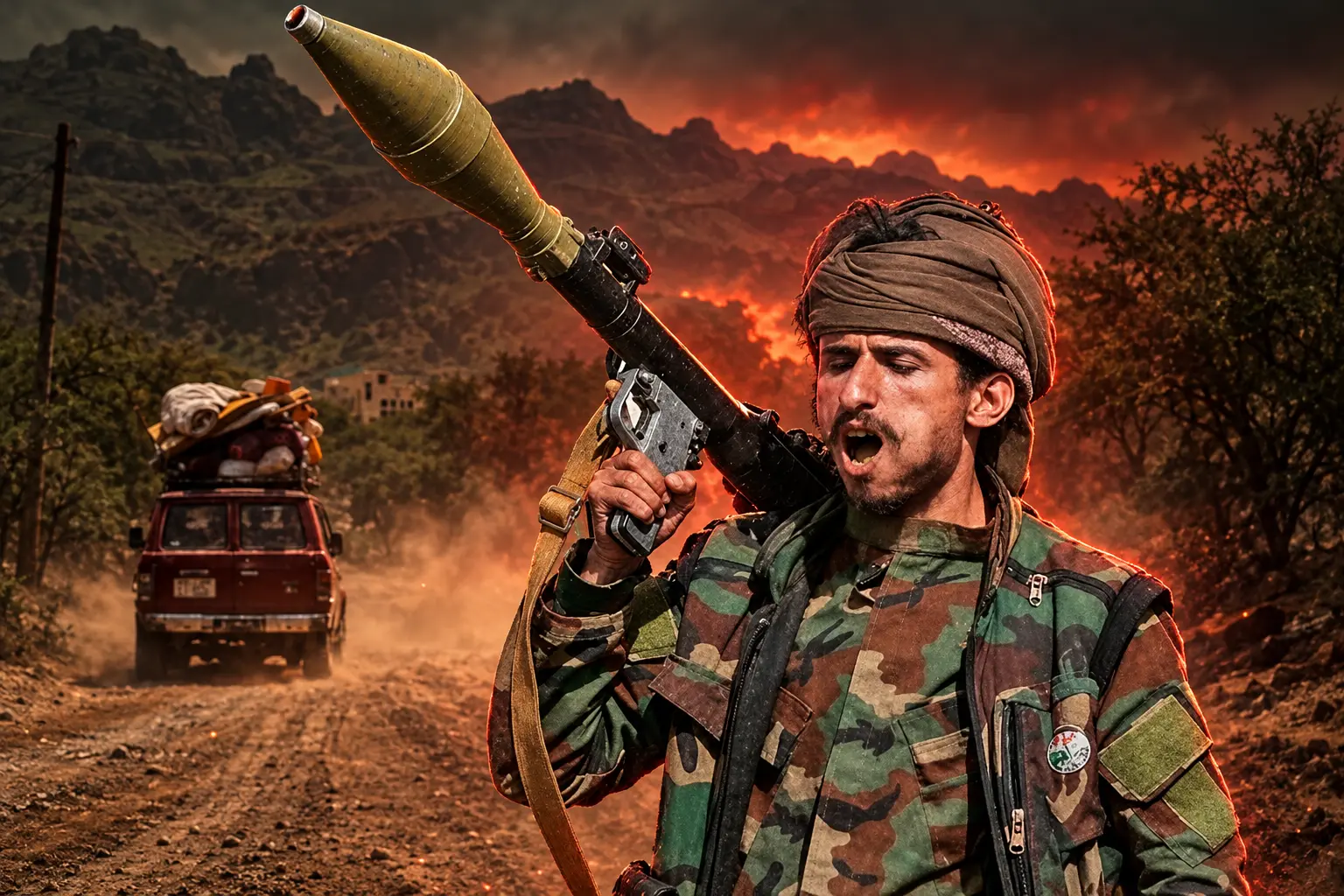 Houthis count 26 Saudi strikes on Taiz