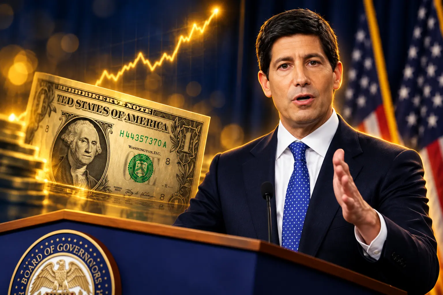 Kevin Warsh raises Fed funds rate to 4%