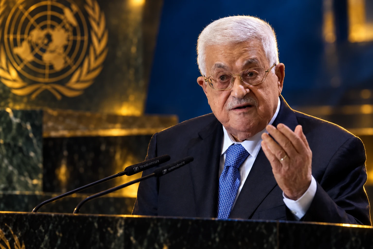 Mahmoud Abbas barred from UN hall again