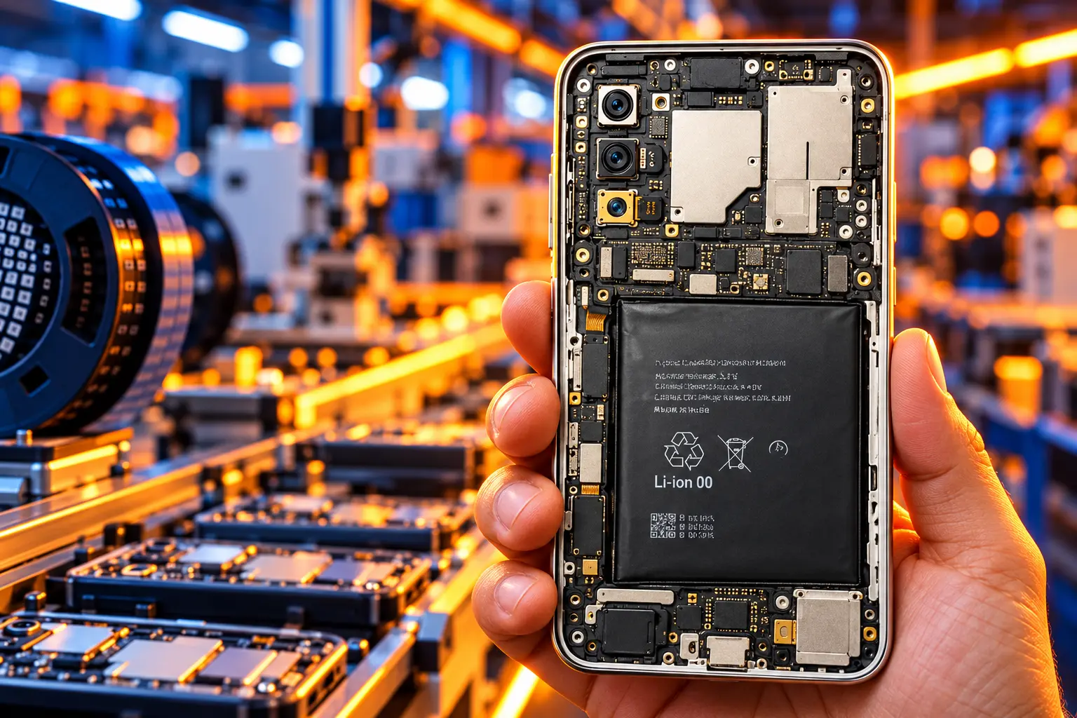 Make in India phone value still imported