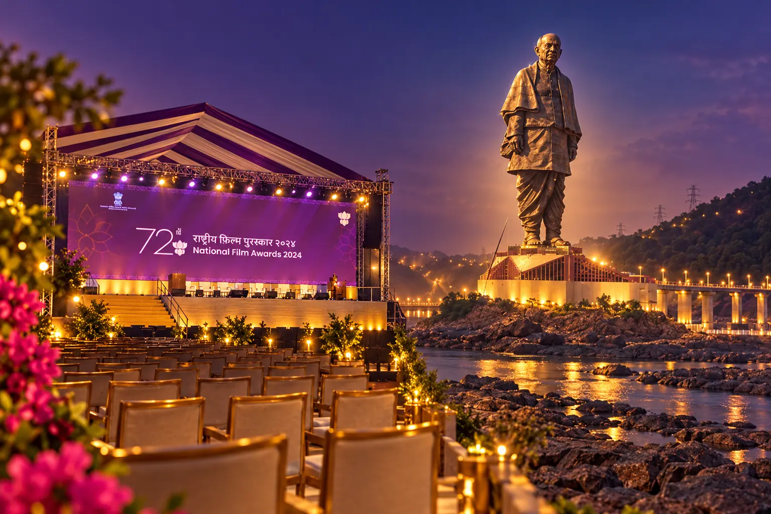 National Film Awards move to Ekta Nagar statue