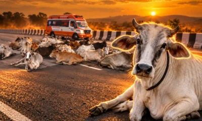 NHAI one-metre cattle wall new highways