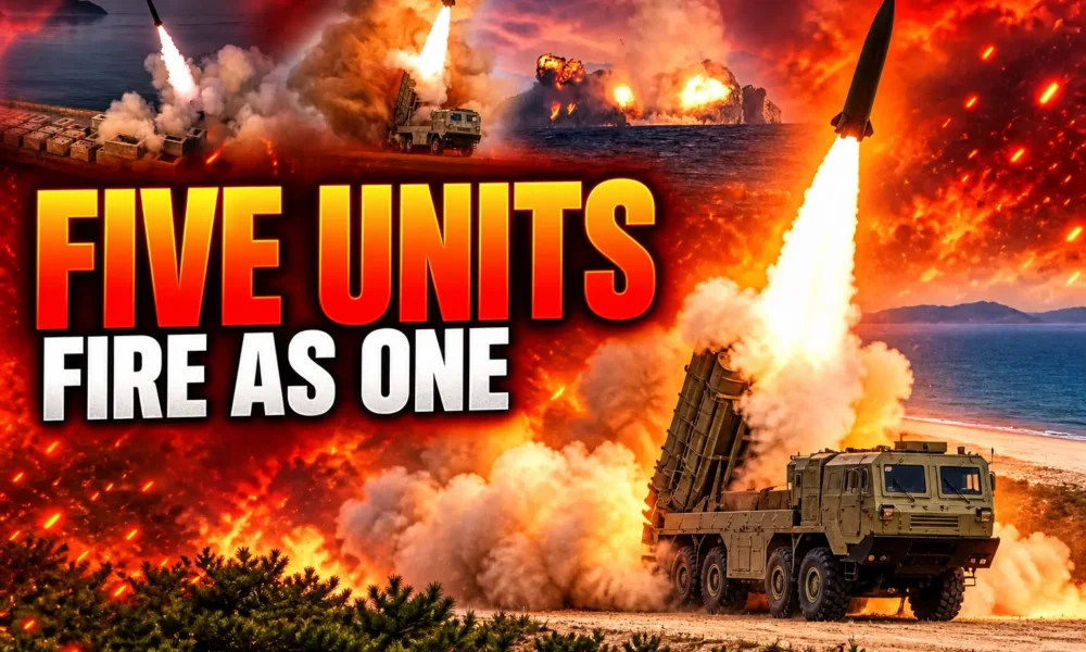 North Korea Wonsan joint firepower drill missiles drones
