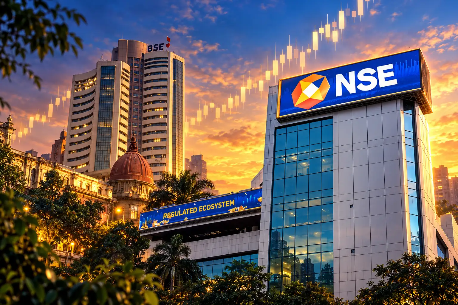 NSE lists on BSE at Rs 1800
