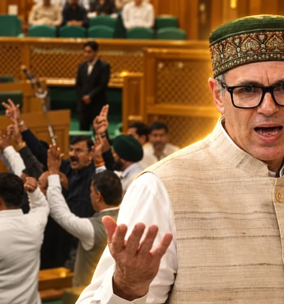 Omar Abdullah J&K Assembly full statehood resolution