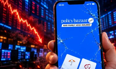 PB Fintech shares crash 36 percent IRDAI