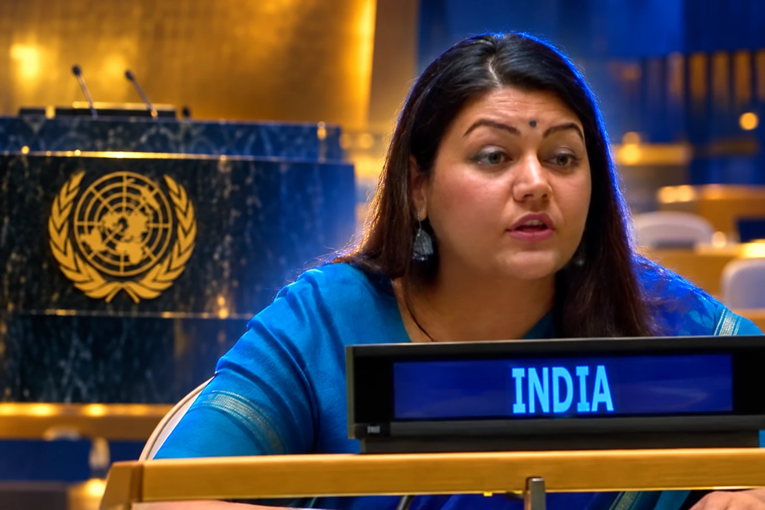 Petal Gahlot UN reply names Pakistan army