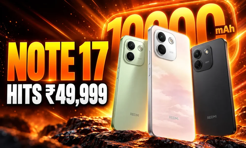 Redmi Note 17 Pro Max 10000mAh India launch price