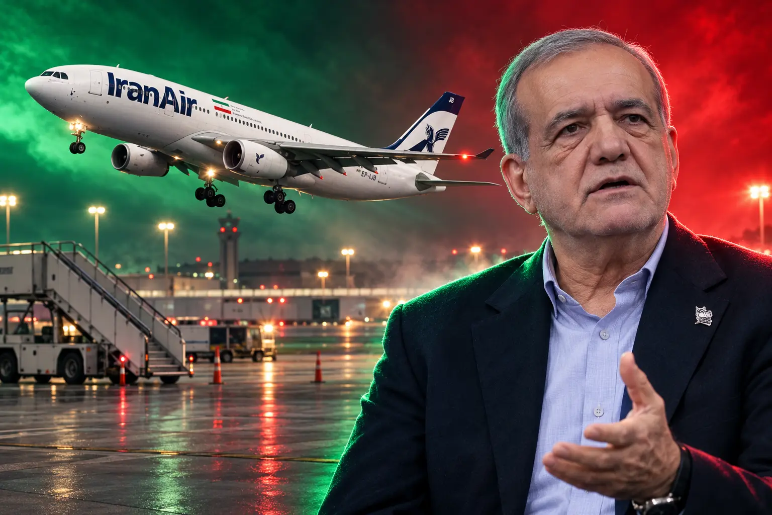 Rezaei warns neighbors over Iranian airline sanctions