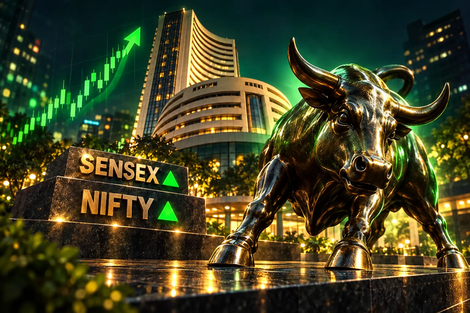 Sensex jumps 564 points as NSE IPO closes