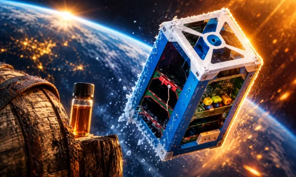Space Puffin CubeSat whisky orbit five years