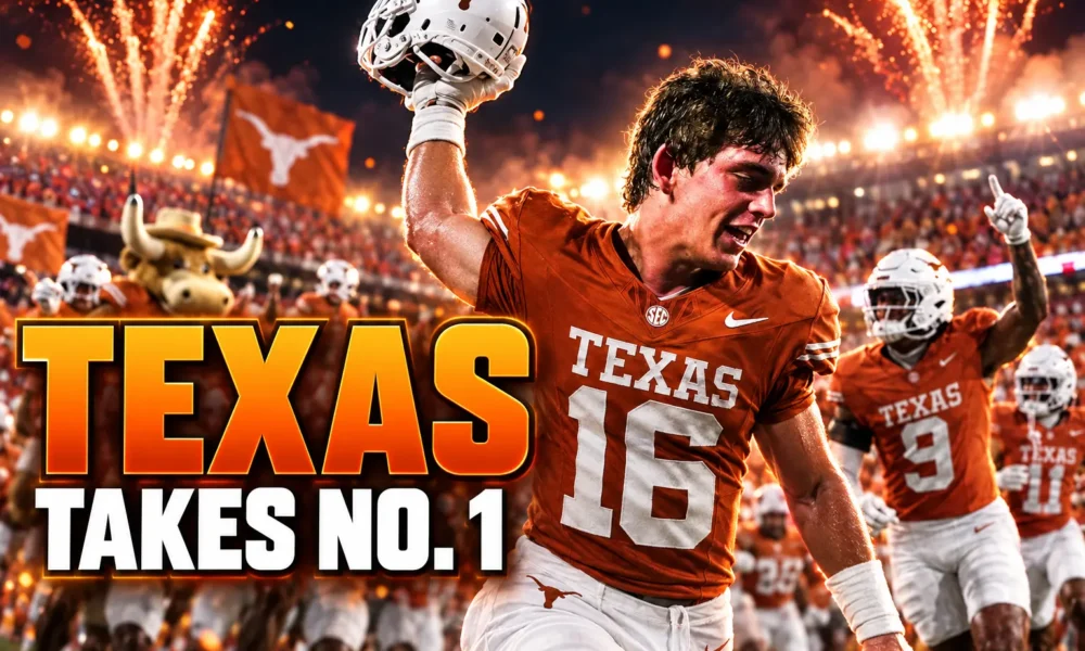 Texas Ohio State 24-23 comeback No. 1 poll