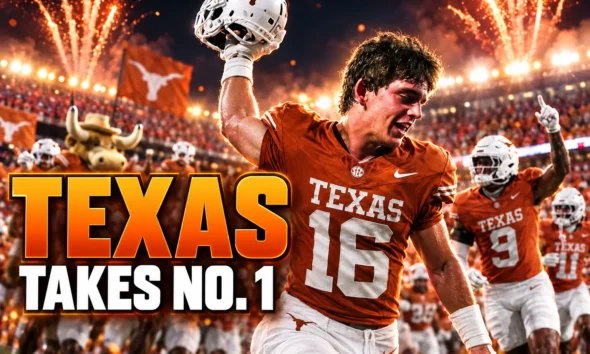Texas Ohio State 24-23 comeback No. 1 poll
