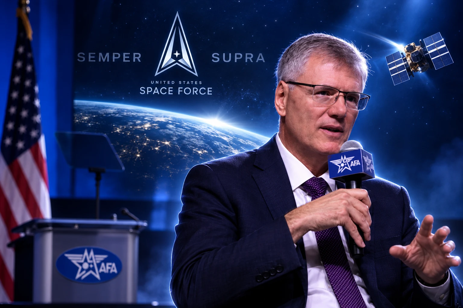 Troy Meink Space Force on-orbit weapons claim