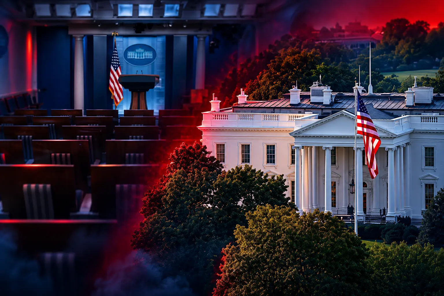 Trump CNN White House pool ban no sound
