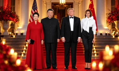 Trump hosts Xi White House state dinner 2026
