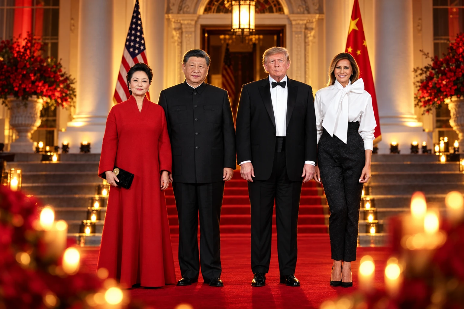 Trump hosts Xi White House state dinner 2026