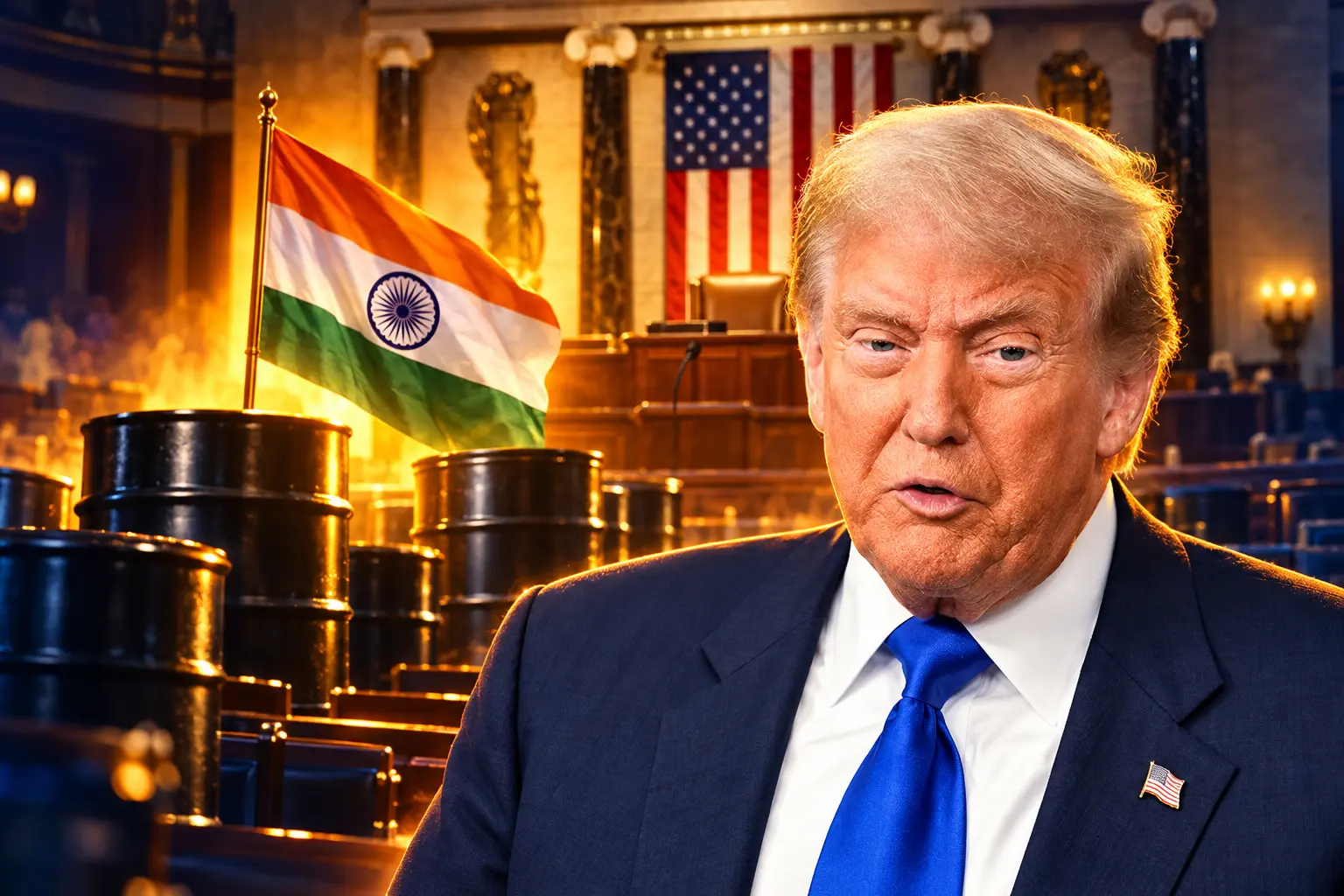 Trump House bill 100 percent tariffs on India