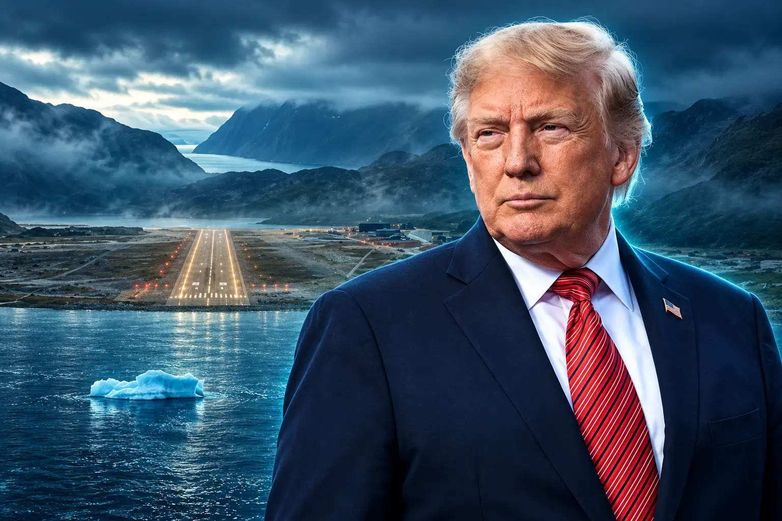 Trump reopens Narsarsuaq and Mestersvig Greenland bases