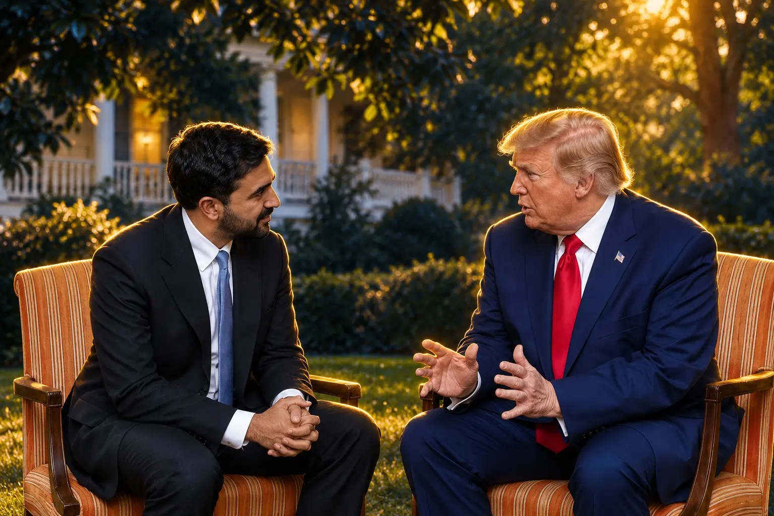 Trump visits Gracie Mansion with Mayor Mamdani