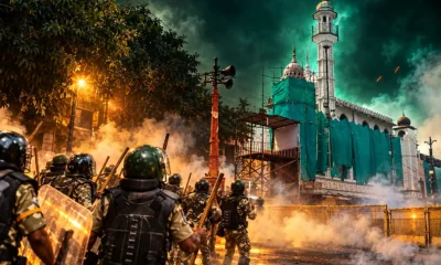 Ujjain tear gas after Shahi Masjid road cut