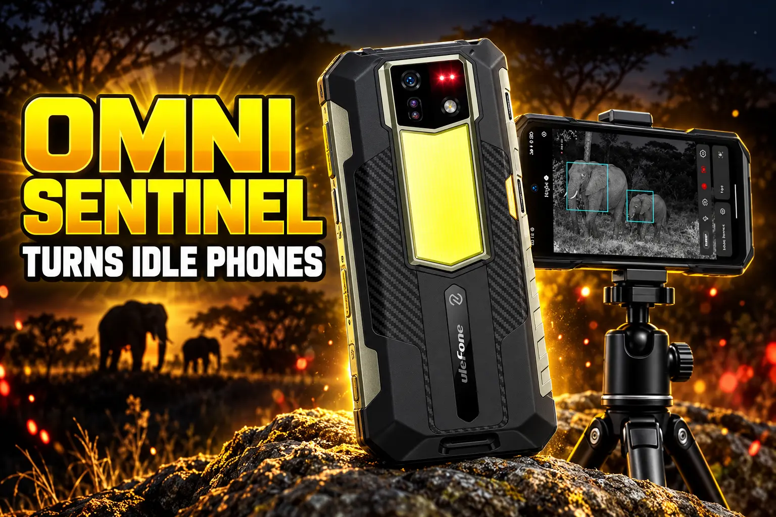 Ulefone Omni Sentinel AI trail camera app