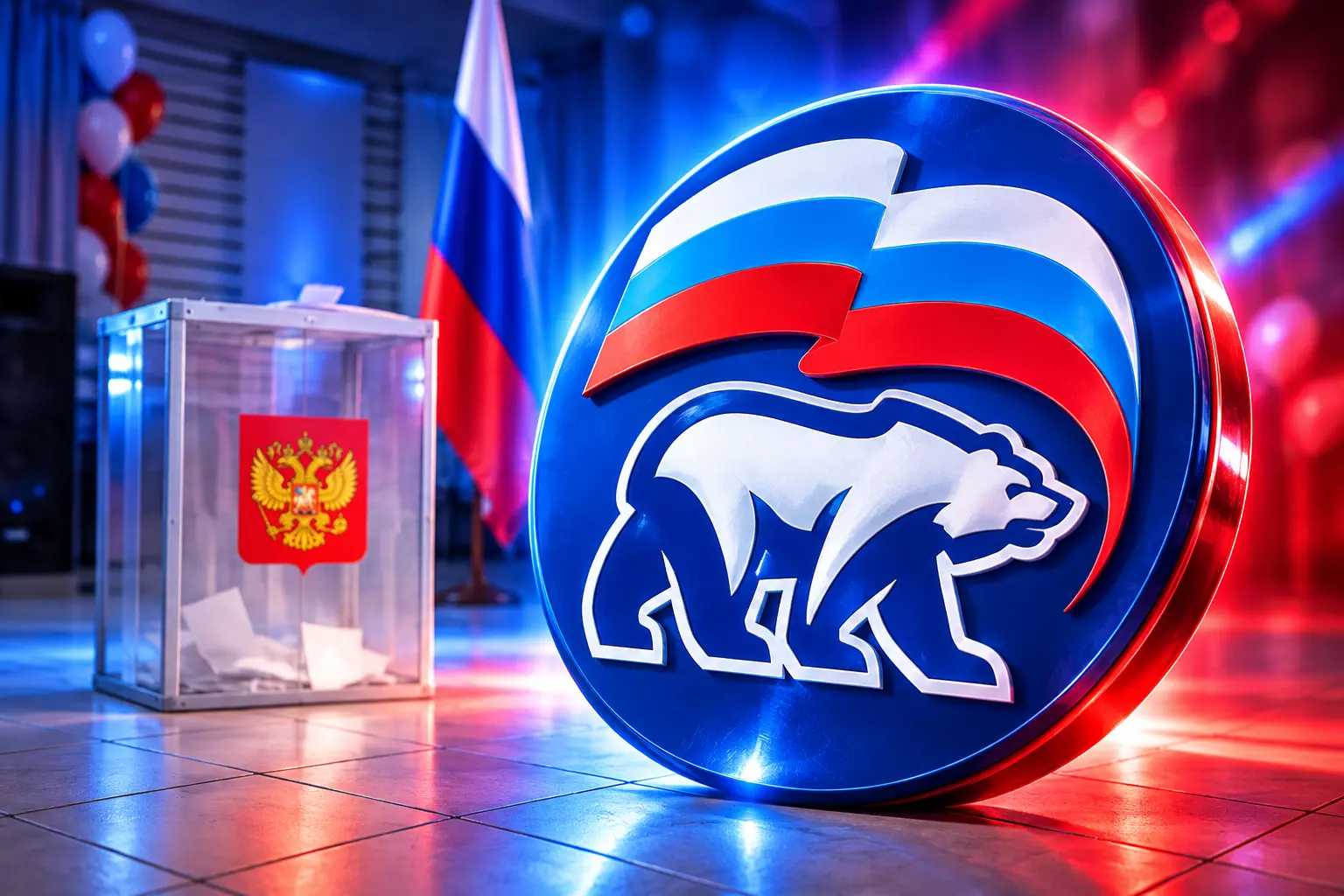 United Russia 355 State Duma seats wartime vote