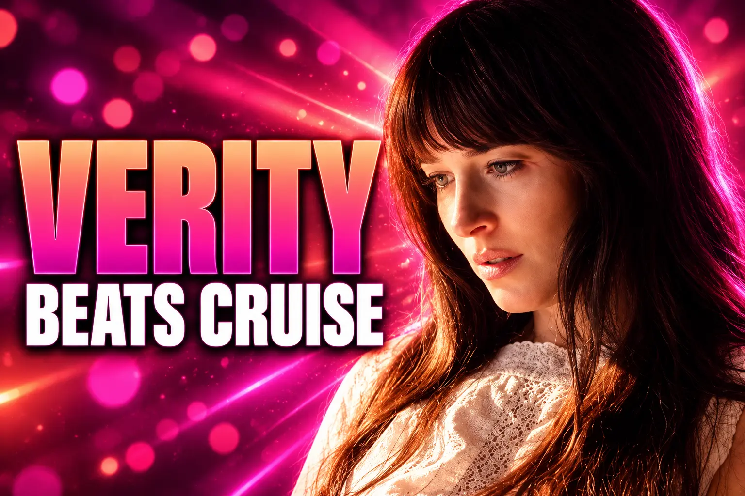 Verity opening weekend versus Tom Cruise Digger