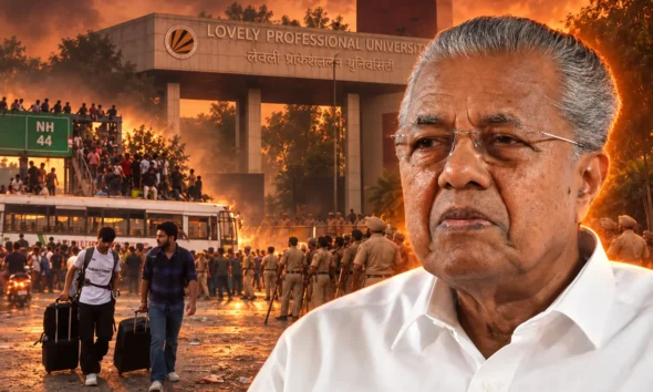 Vijayan seeks trains for 1500 LPU students