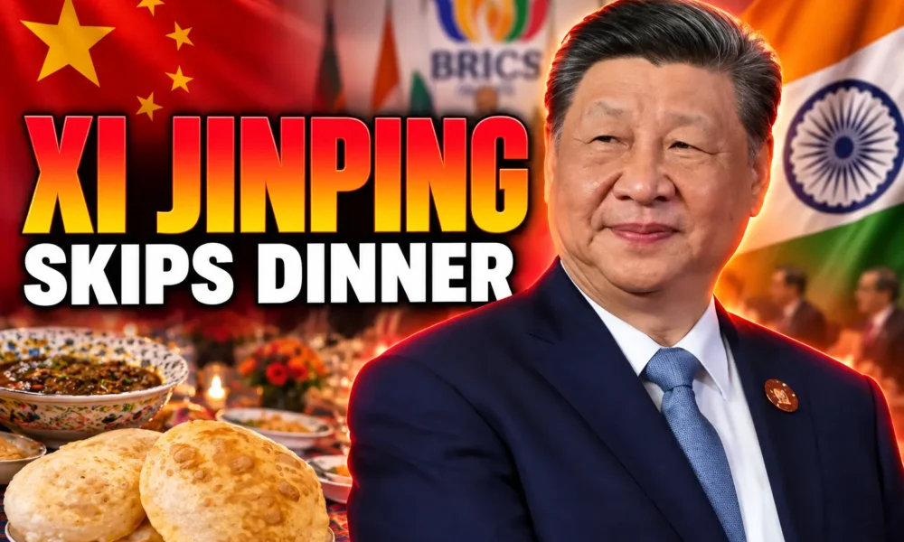 Xi Jinping skips vegetarian BRICS dinner New Delhi